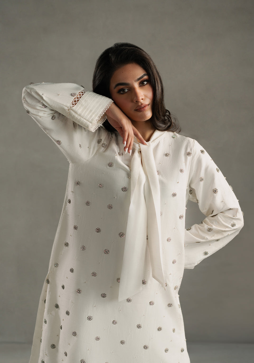 Zarqash | Silk Edit | ZQS 008 OPAL by Zarqash - Designer Dress - Type: Ladies Clothes - Available at Libayah - 100% Original