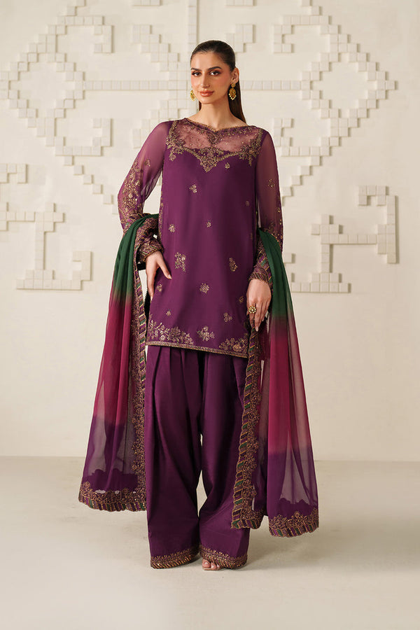 Iznik | Chinon Chiffon | UE-624 by Iznik - Designer Dress  - Type : Ladies Clothes - Available at Libayah - 100% Original 