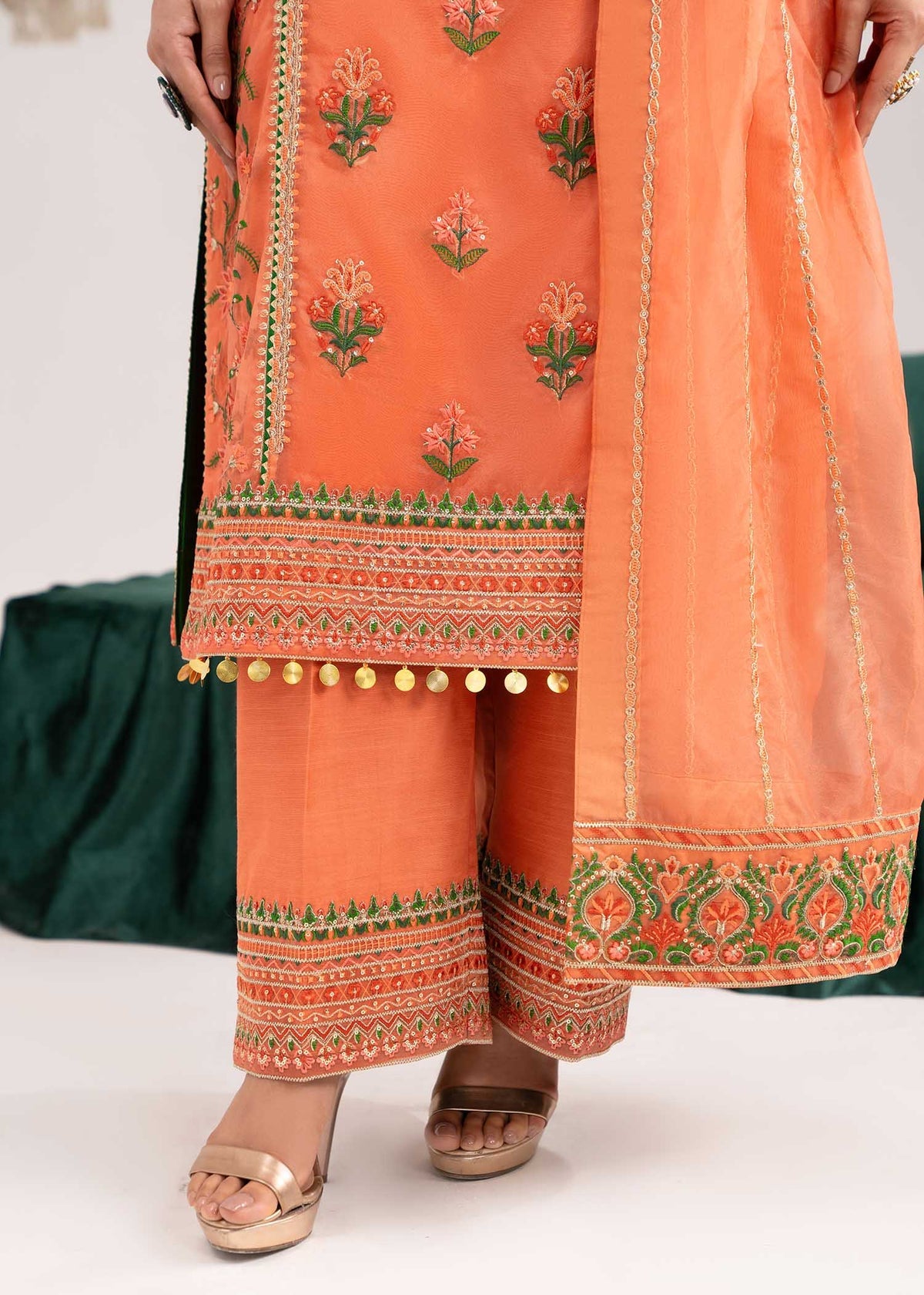 Dastoor | Sajni Luxury Eid Collection 24 | Niloofar by Dastoor - Designer Dress - Type: Ladies Clothes - Available at Libayah - 100% Original