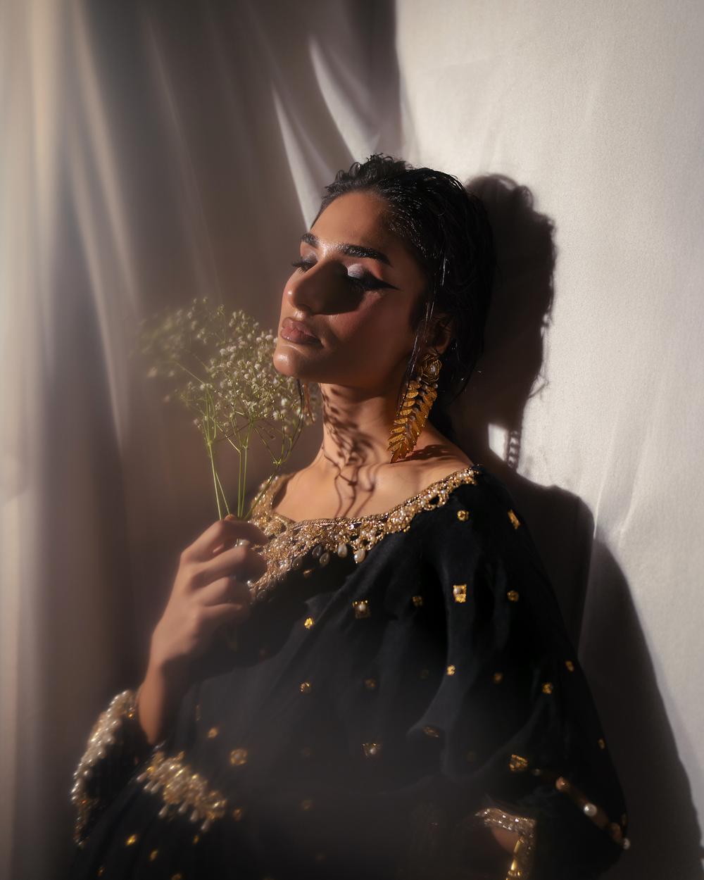 Vasal | Zyra Luxe Pret 26 | Black Orchid by Vasal - Designer Dress  - Type : Ladies Clothes - Available at Libayah - 100% Original 