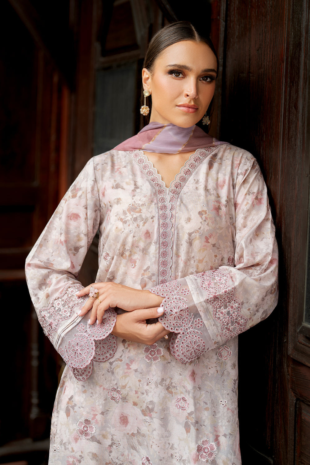 Baroque | Luxury Pret Summer | UF-4273 - Designer Dress - Type : Ladies Clothes - Available at Libayah - 100% Original