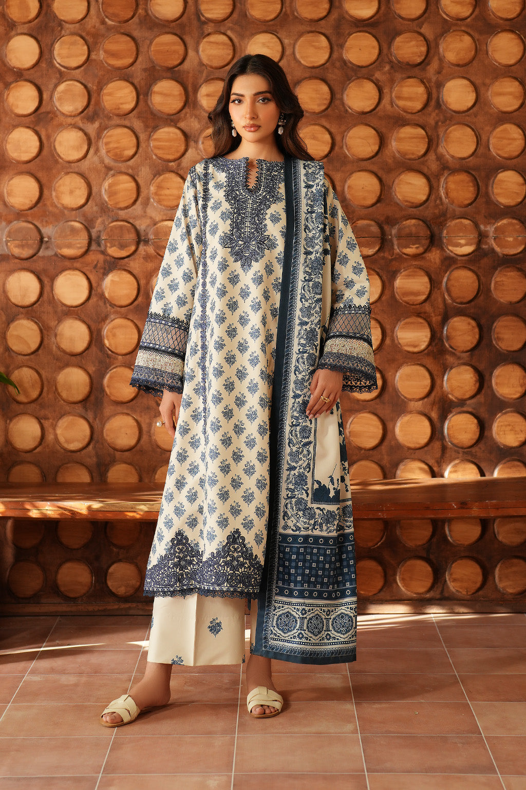 Iznik | Winter 25 | IPF-07 by Iznik - Designer Dress  - Type : Ladies Clothes - Available at Libayah - 100% Original 