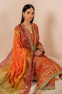 Baroque | Formals Collection | EMBROIDERED CHIFFON UF-706 by Baroque - Designer Dress  - Type : Ladies Clothes - Available at Libayah - 100% Original 