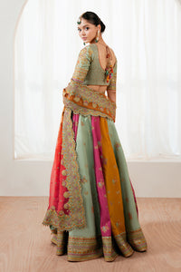 Baroque | Formals Collection | EMBROIDERED SILK UF-4036 by Baroque - Designer Dress  - Type : Ladies Clothes - Available at Libayah - 100% Original 