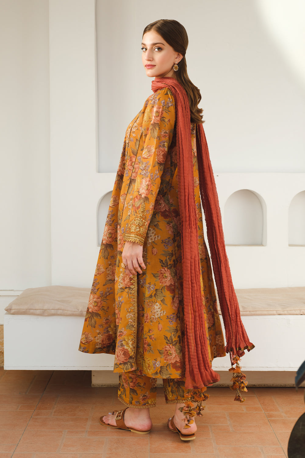 Baroque | Luxury Pret 24 | LAWN UF-653 by Baroque - Designer Dress - Type: Ladies Clothes - Available at Libayah - 100% Original