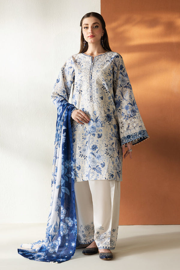 Baroque | Luxury Summer Pret | UF-4429 by Baroque - Designer Dress  - Type : Ladies Clothes - Available at Libayah - 100% Original 