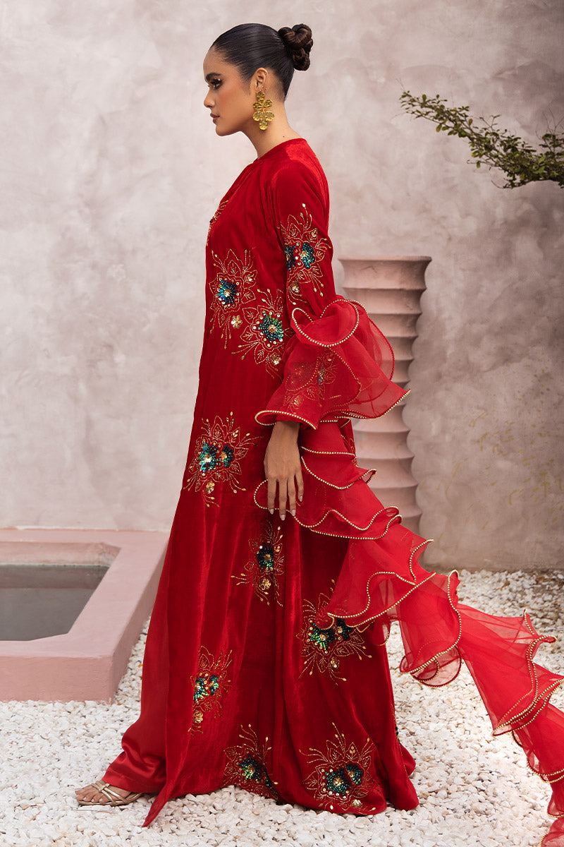 Chic Ophicial | Velveteen Luxury Fall Collection | Roya by Chic Ophicial - Designer Dress - Type: Ladies Clothes - Available at Libayah - 100% Original