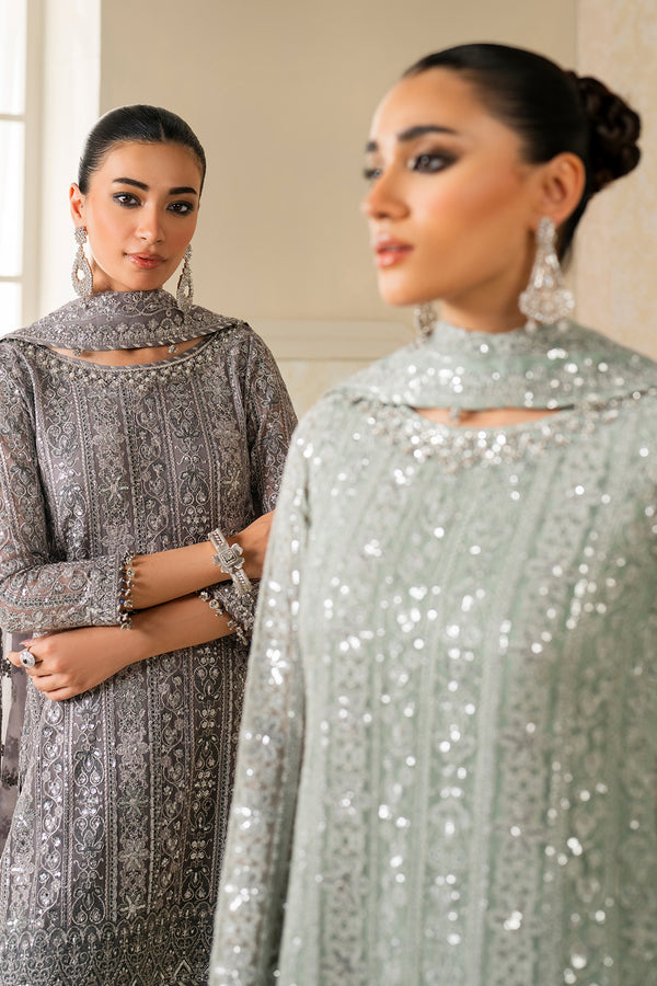 Baroque | Formal Collection | UF-4160 by Baroque - Designer Dress  - Type : Ladies Clothes - Available at Libayah - 100% Original 