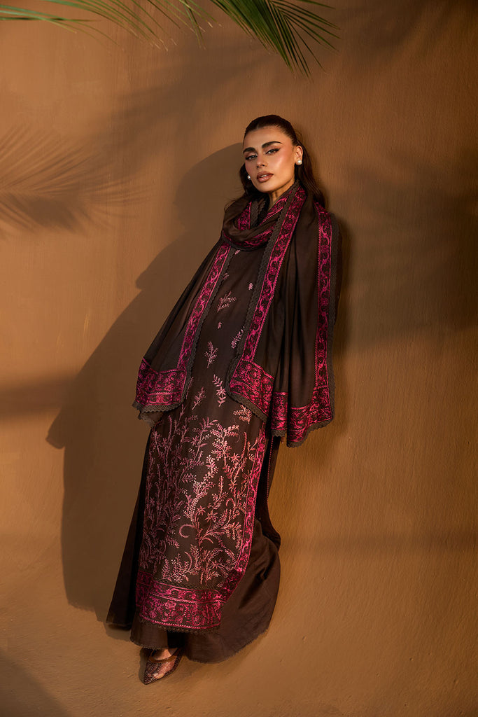 Sobia Nazir | Winter Shawl 25 | Design 7A by Sobia Nazir - Designer Dress - Type : Ladies Clothes - Available at Libayah - 100% Original 