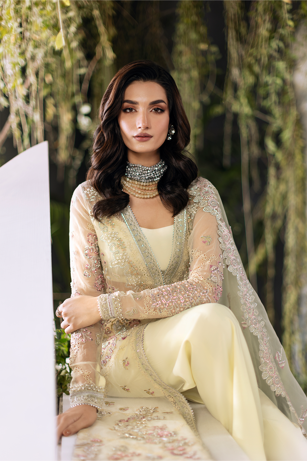 Saad Shaikh | Flurie Vol 3 | Luna by Saad Shaikh - Designer Dress  - Type : Ladies Clothes - Available at Libayah - 100% Original 