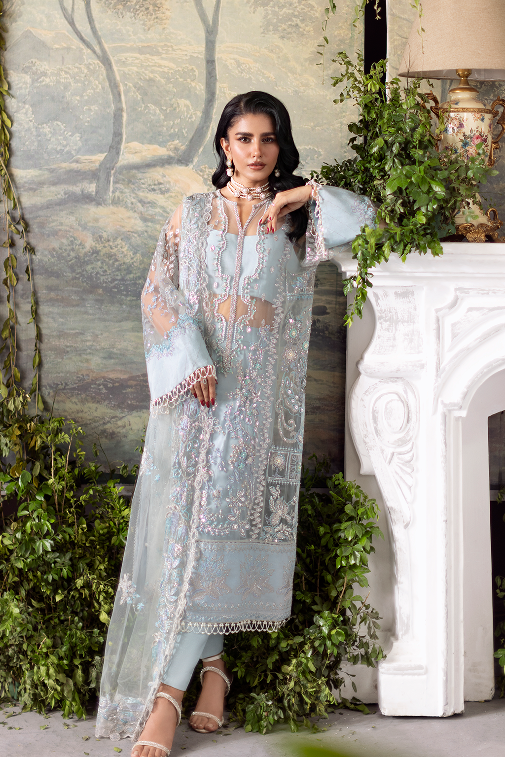Saad Shaikh | Flurie Vol 3 | Stella by Saad Shaikh - Designer Dress  - Type : Ladies Clothes - Available at Libayah - 100% Original 