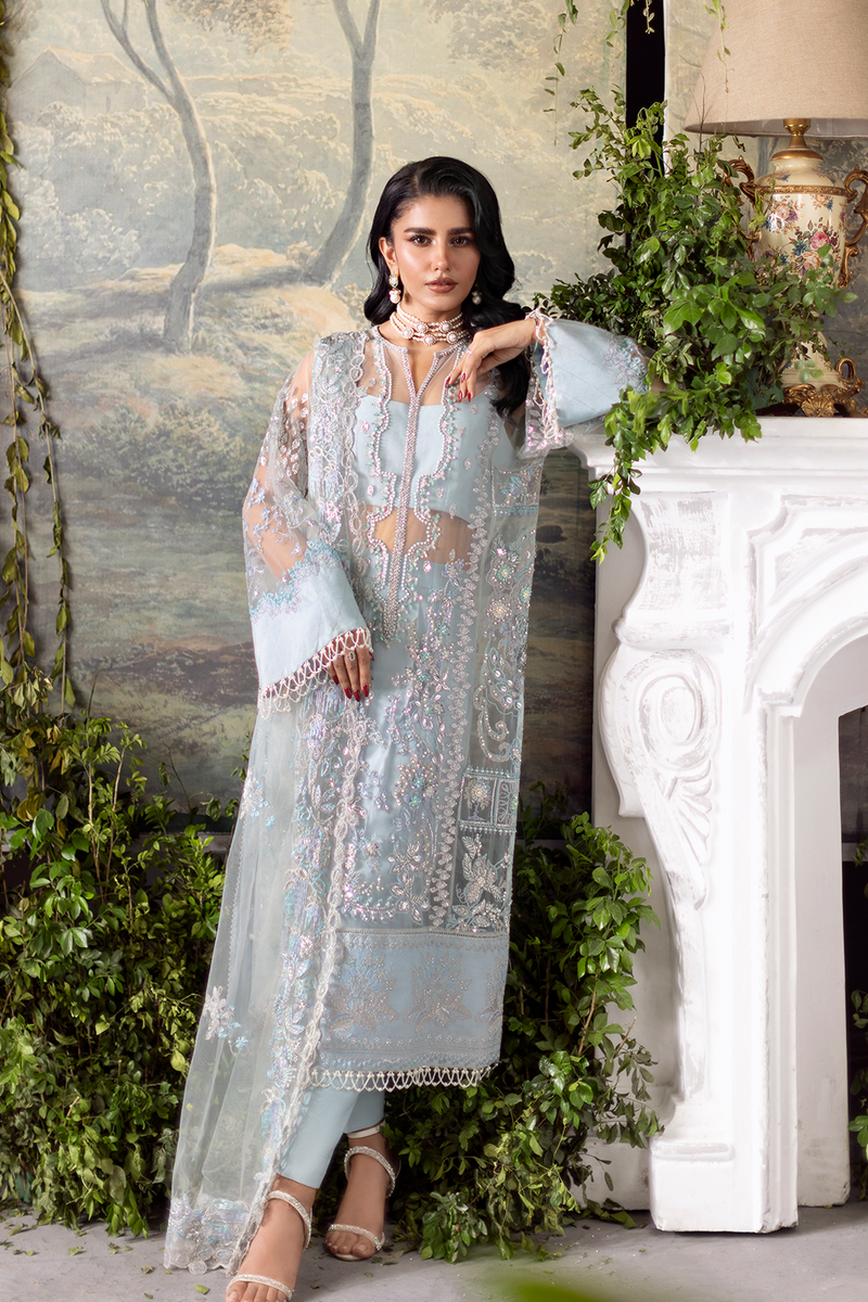 Saad Shaikh | Flurie Vol 3 | Stella by Saad Shaikh - Designer Dress  - Type : Ladies Clothes - Available at Libayah - 100% Original 