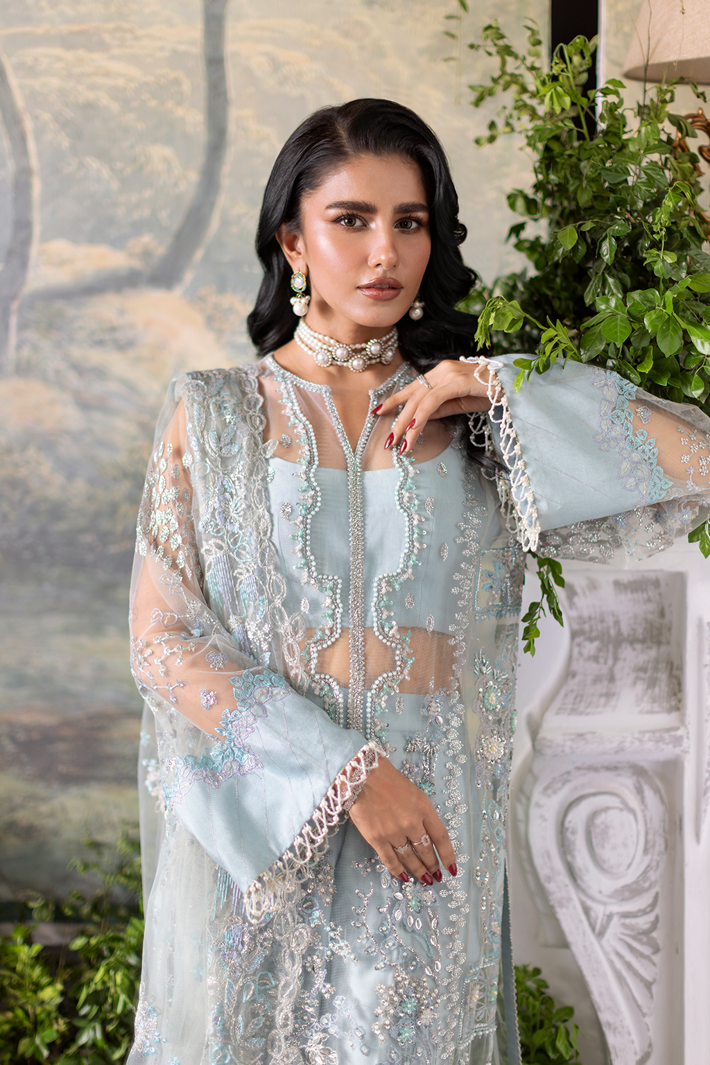 Saad Shaikh | Flurie Vol 3 | Stella by Saad Shaikh - Designer Dress  - Type : Ladies Clothes - Available at Libayah - 100% Original 