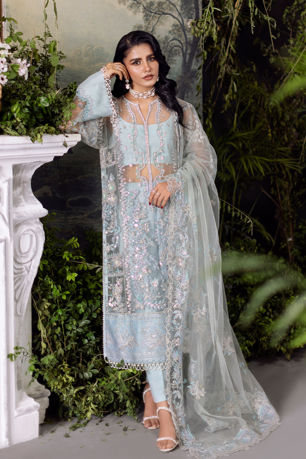 Saad Shaikh | Flurie Vol 3 | Stella by Saad Shaikh - Designer Dress  - Type : Ladies Clothes - Available at Libayah - 100% Original 