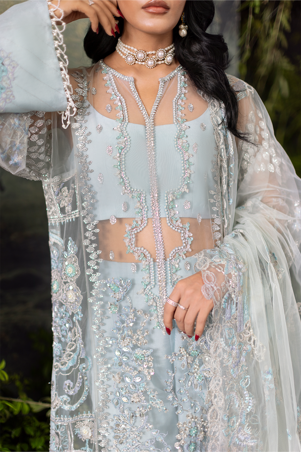 Saad Shaikh | Flurie Vol 3 | Stella by Saad Shaikh - Designer Dress  - Type : Ladies Clothes - Available at Libayah - 100% Original 