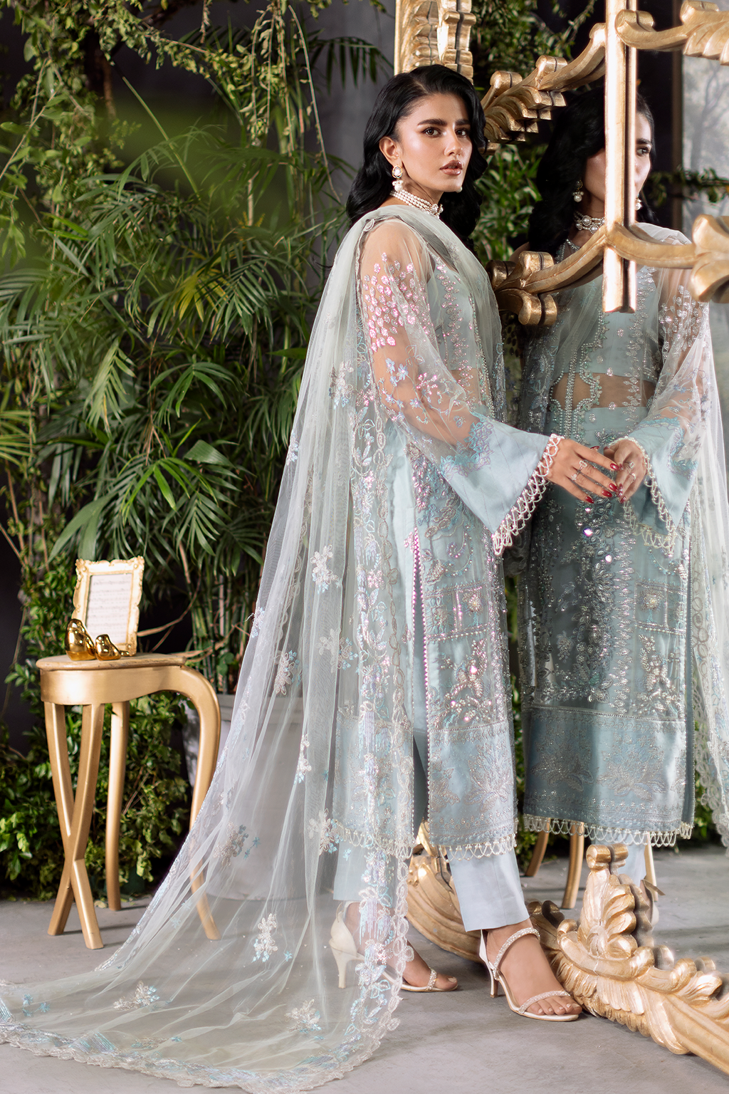 Saad Shaikh | Flurie Vol 3 | Stella by Saad Shaikh - Designer Dress  - Type : Ladies Clothes - Available at Libayah - 100% Original 