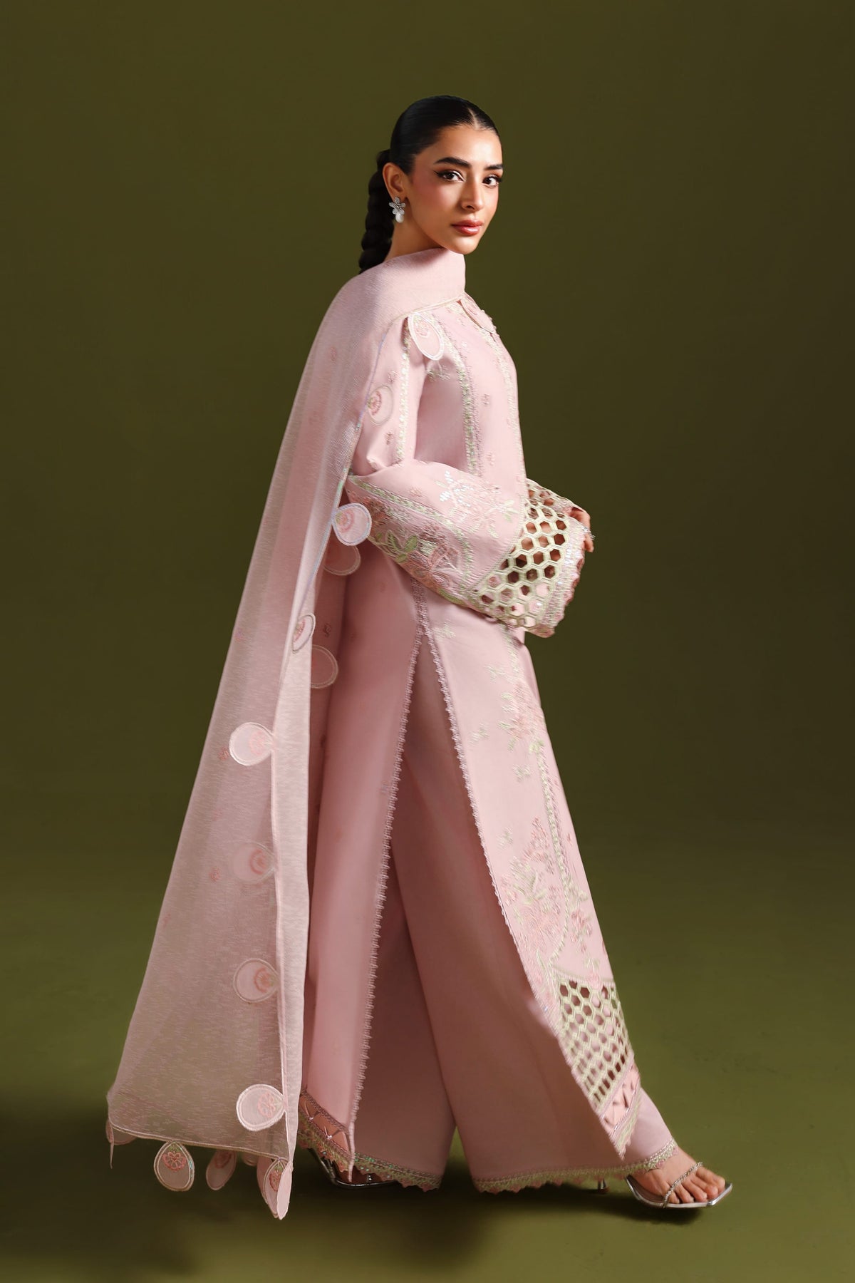 Afrozeh | Basic Pret 26 RTW | NACRE by Afrozeh - Designer Dress  - Type : Ladies Clothes - Available at Libayah - 100% Original 