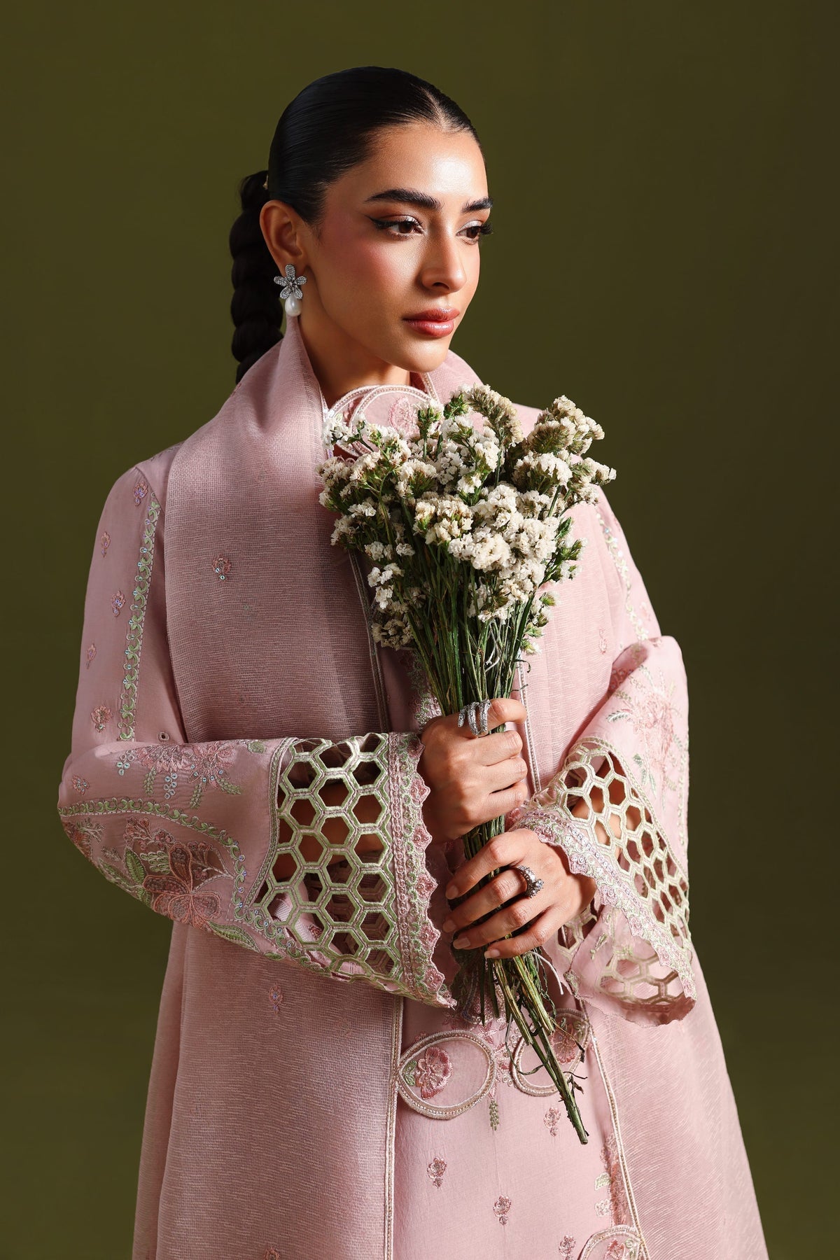 Afrozeh | Basic Pret 26 RTW | NACRE by Afrozeh - Designer Dress  - Type : Ladies Clothes - Available at Libayah - 100% Original 