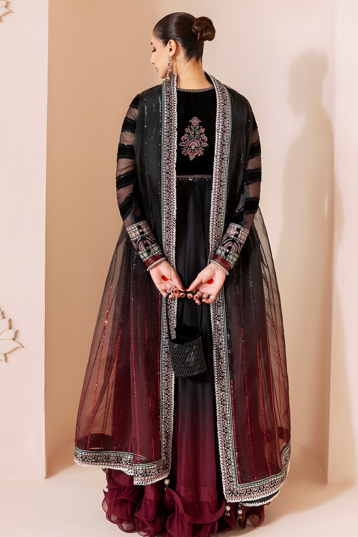 Jazmin | Chandani Velvet Formals 25 | CVF D-10 by Jazmin - Designer Dress  - Type : Ladies Clothes - Available at Libayah - 100% Original 