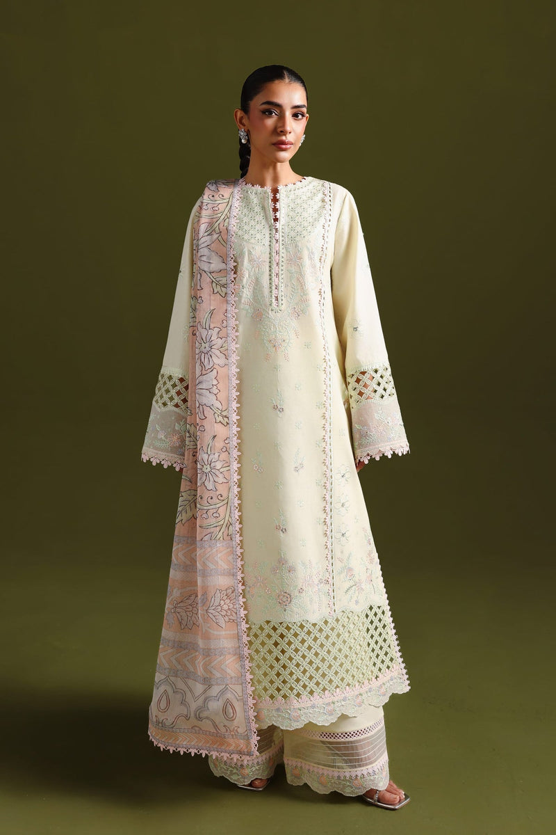 Afrozeh | Basic Pret 26 RTW | NACRE by Afrozeh - Designer Dress  - Type : Ladies Clothes - Available at Libayah - 100% Original 