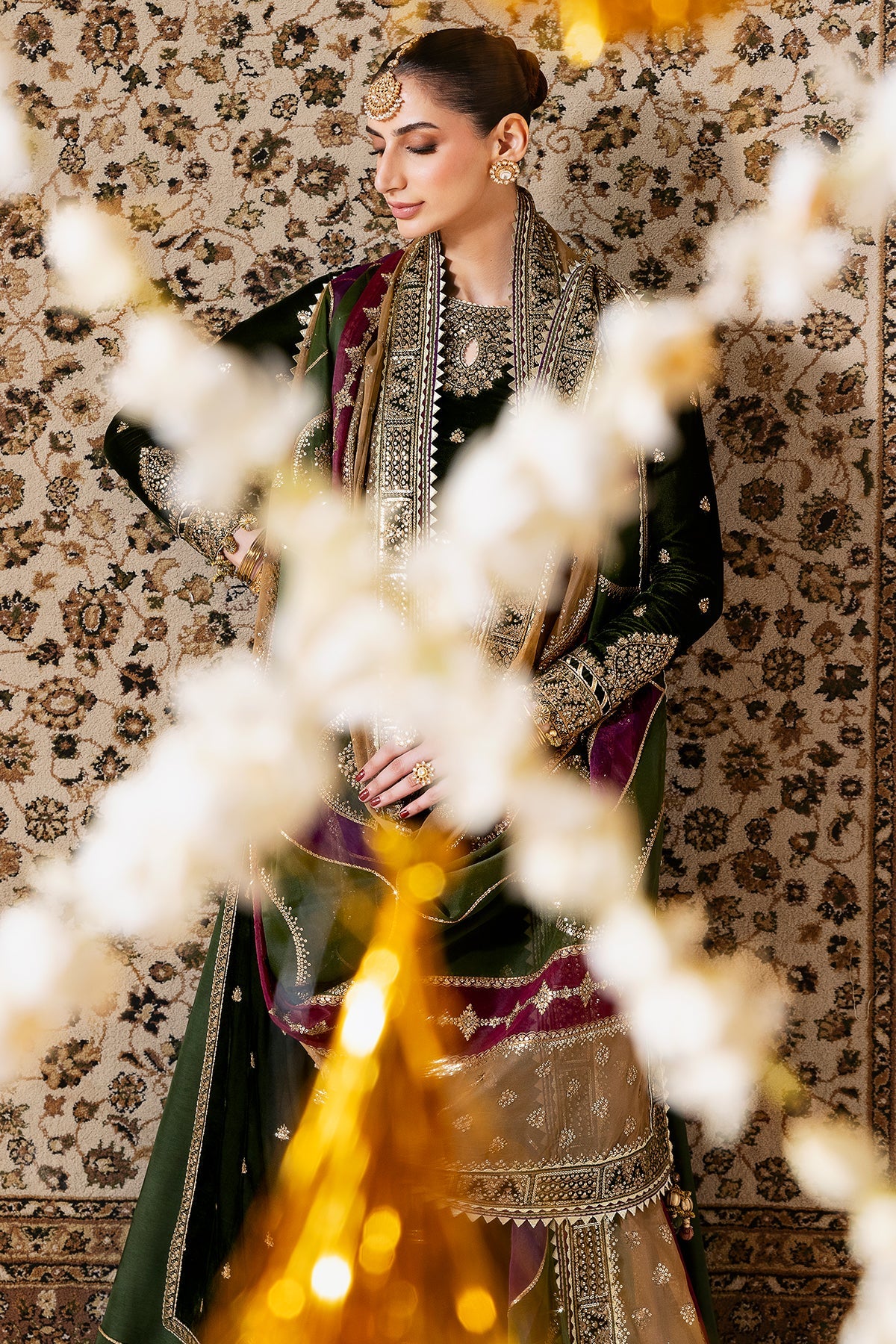 Jazmin | Chandani Velvet Formals 25 | CVF D-09 by Jazmin - Designer Dress  - Type : Ladies Clothes - Available at Libayah - 100% Original 