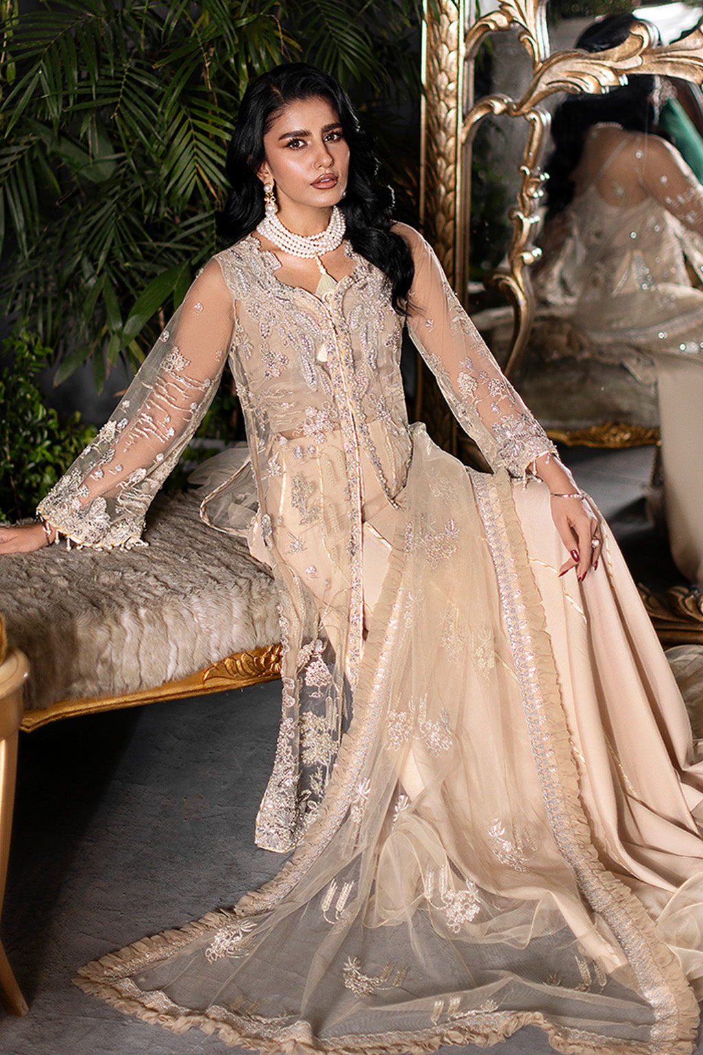 Saad Shaikh | Flurie Vol 3 | Clara by Saad Shaikh - Designer Dress  - Type : Ladies Clothes - Available at Libayah - 100% Original 