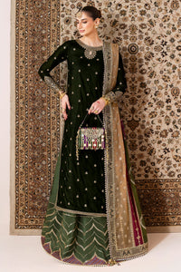 Jazmin | Chandani Velvet Formals 25 | CVF D-09 by Jazmin - Designer Dress  - Type : Ladies Clothes - Available at Libayah - 100% Original 