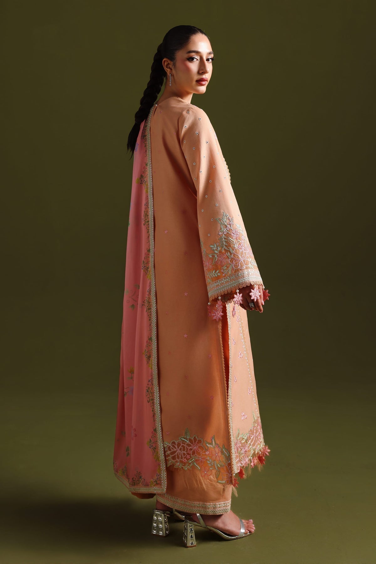 Afrozeh | Basic Pret 26 RTW | NACRE by Afrozeh - Designer Dress  - Type : Ladies Clothes - Available at Libayah - 100% Original 