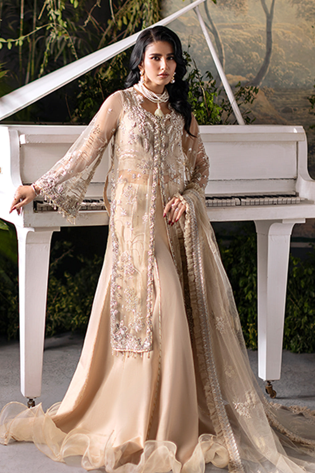 Saad Shaikh | Flurie Vol 3 | Clara by Saad Shaikh - Designer Dress  - Type : Ladies Clothes - Available at Libayah - 100% Original 