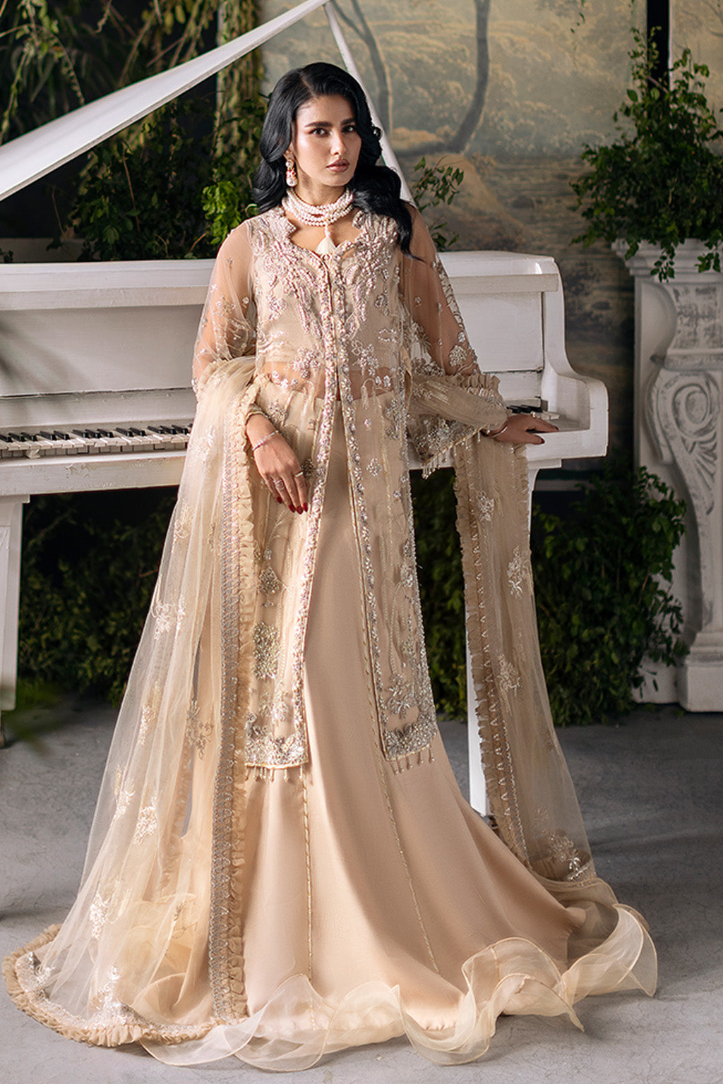 Saad Shaikh | Flurie Vol 3 | Clara by Saad Shaikh - Designer Dress  - Type : Ladies Clothes - Available at Libayah - 100% Original 