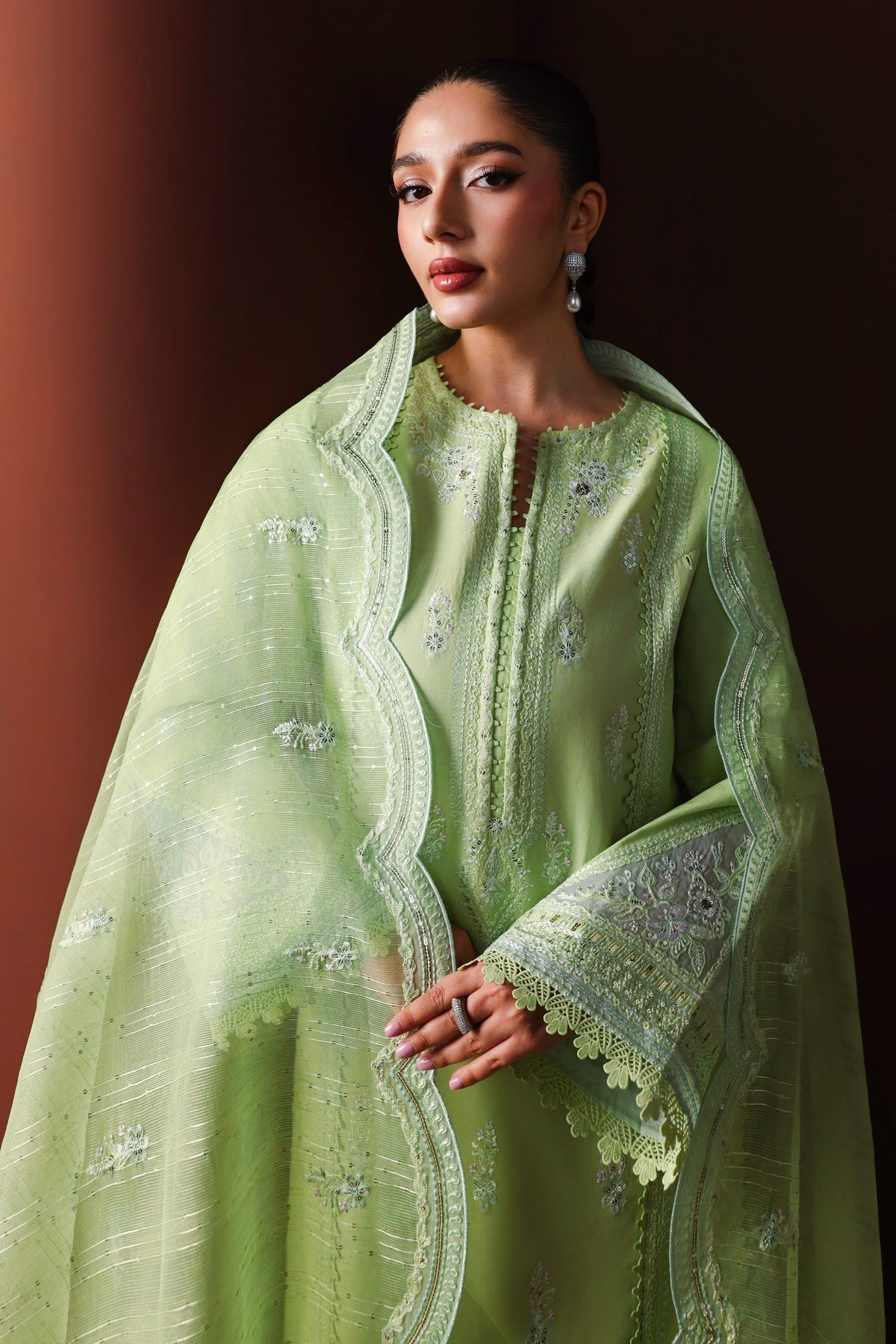 Afrozeh | Basic Pret 26 RTW | NACRE by Afrozeh - Designer Dress  - Type : Ladies Clothes - Available at Libayah - 100% Original 