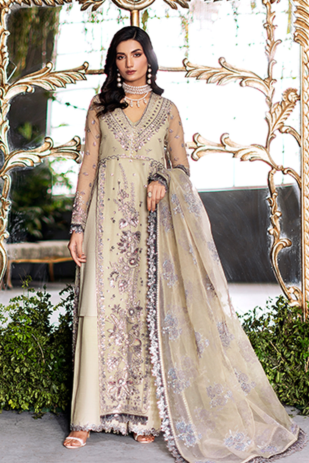 Saad Shaikh | Flurie Vol 3 | Lucia by Saad Shaikh - Designer Dress  - Type : Ladies Clothes - Available at Libayah - 100% Original 