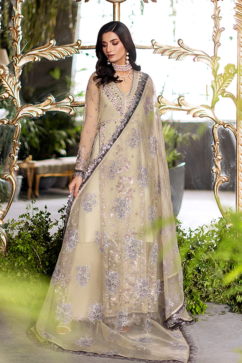 Saad Shaikh | Flurie Vol 3 | Lucia by Saad Shaikh - Designer Dress  - Type : Ladies Clothes - Available at Libayah - 100% Original 