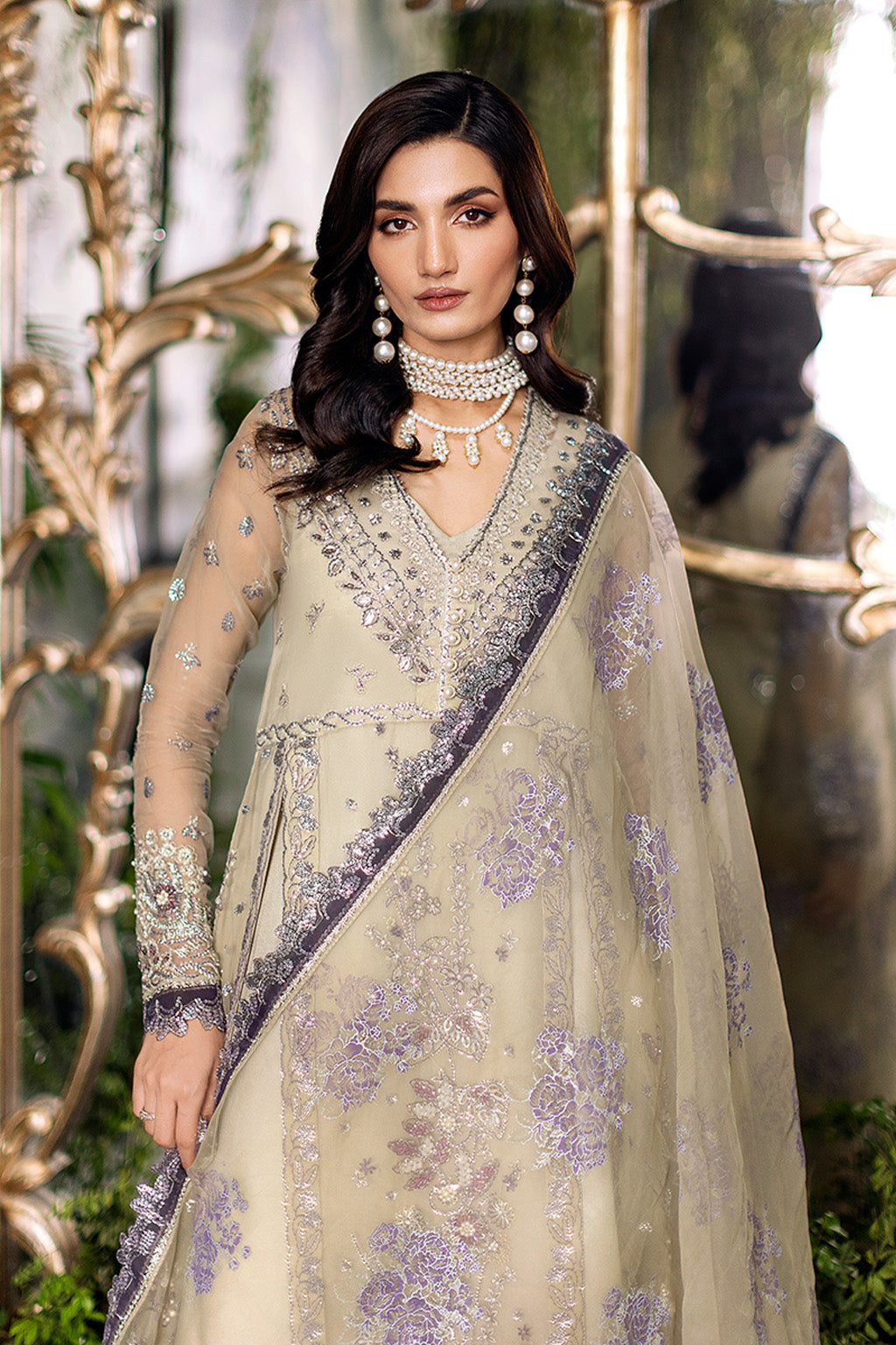 Saad Shaikh | Flurie Vol 3 | Lucia by Saad Shaikh - Designer Dress  - Type : Ladies Clothes - Available at Libayah - 100% Original 