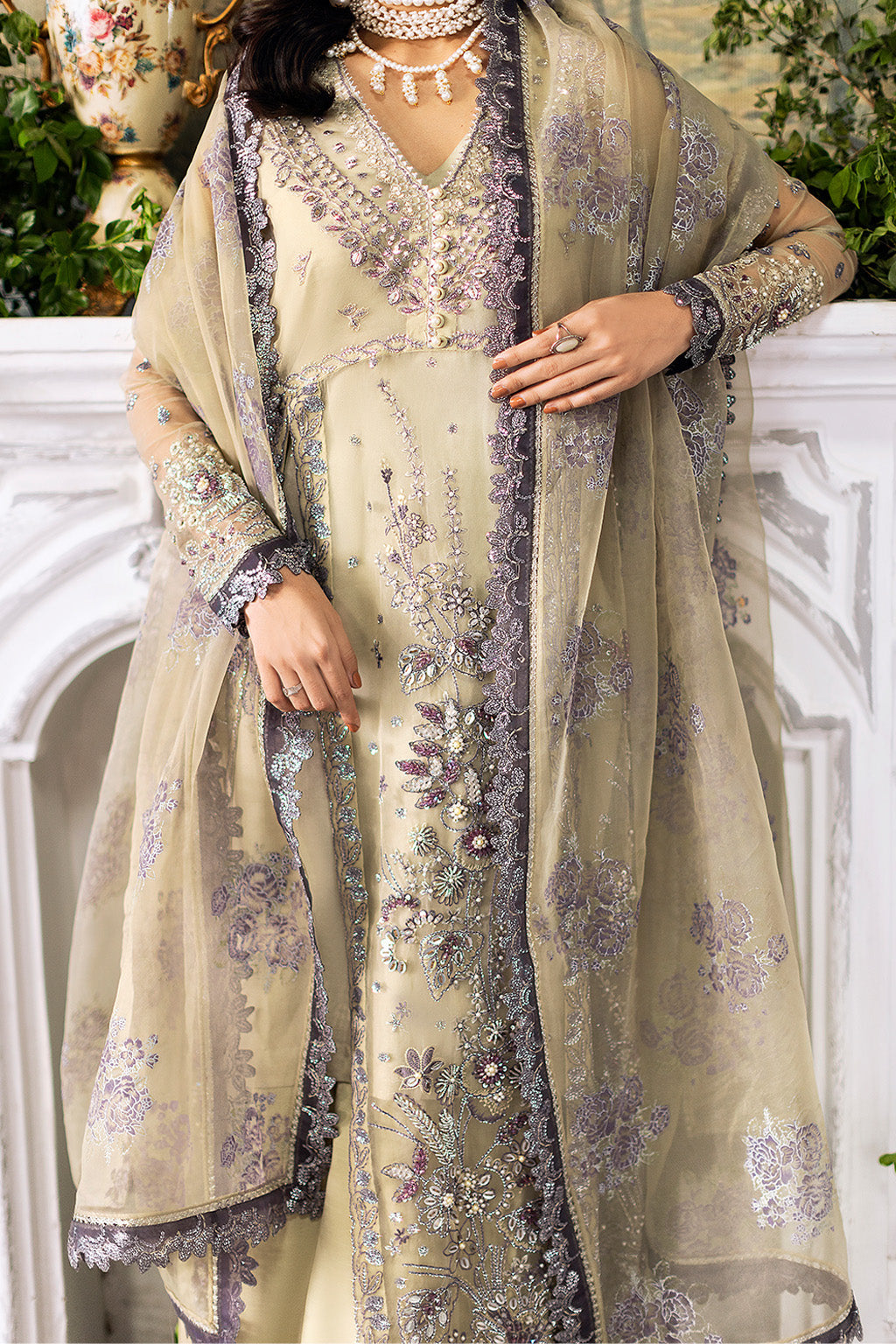 Saad Shaikh | Flurie Vol 3 | Lucia by Saad Shaikh - Designer Dress  - Type : Ladies Clothes - Available at Libayah - 100% Original 