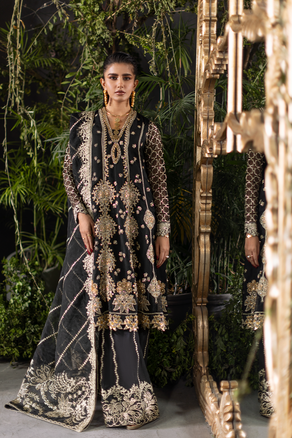 Saad Shaikh | Flurie Vol 3 | Celestia by Saad Shaikh - Designer Dress  - Type : Ladies Clothes - Available at Libayah - 100% Original 