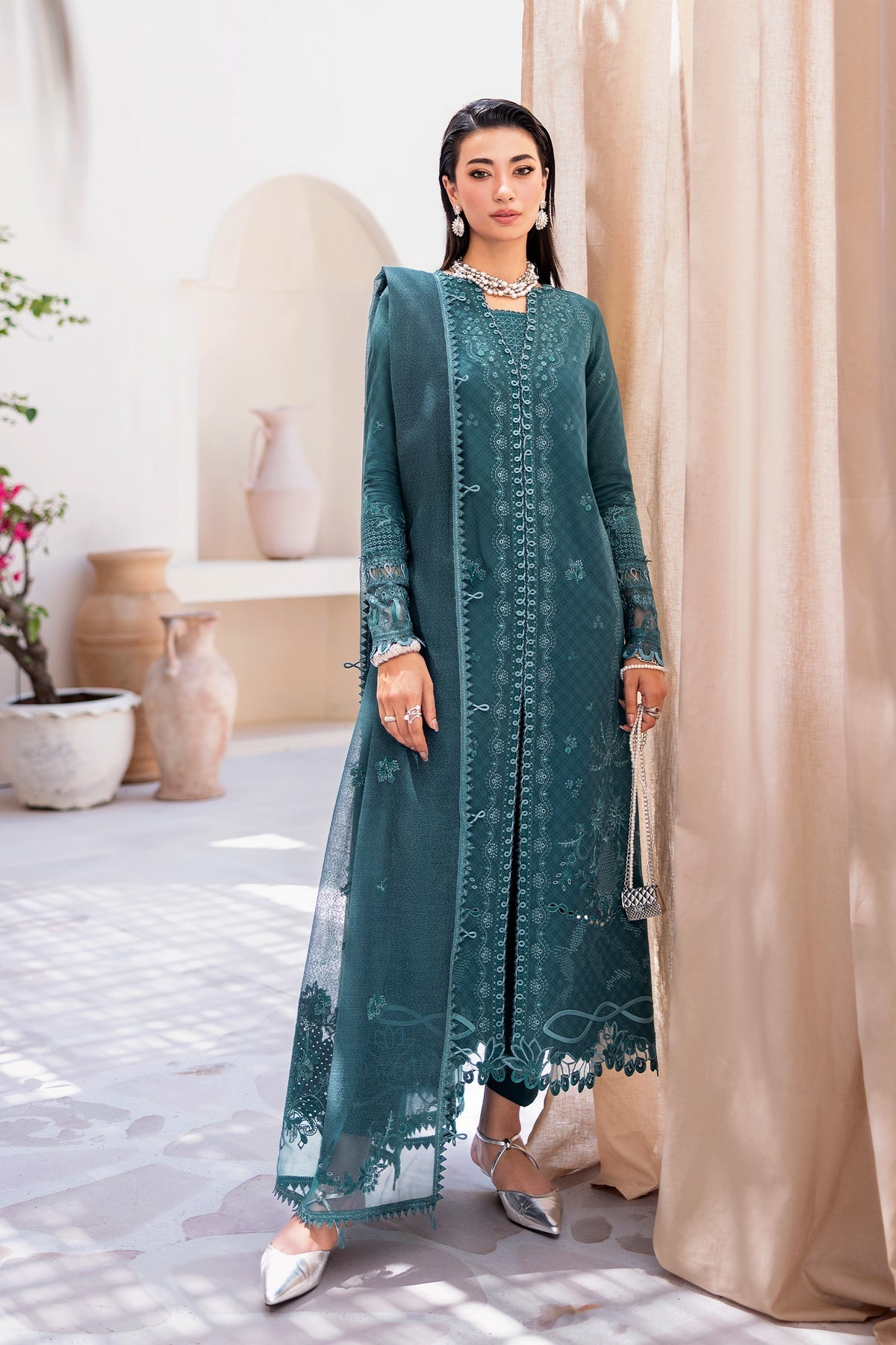 Qalamkar | Casual Pret 26 | PA-03 HARBOR by Qalamkar - Designer Dress  - Type : Ladies Clothes - Available at Libayah - 100% Original 