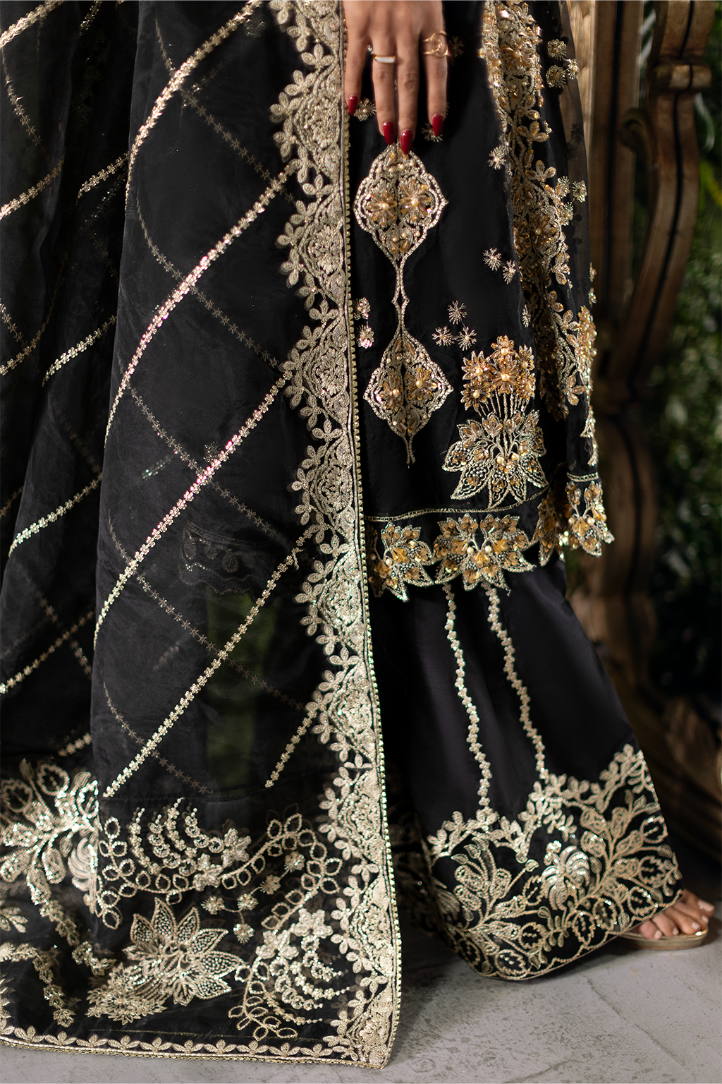 Saad Shaikh | Flurie Vol 3 | Celestia by Saad Shaikh - Designer Dress  - Type : Ladies Clothes - Available at Libayah - 100% Original 