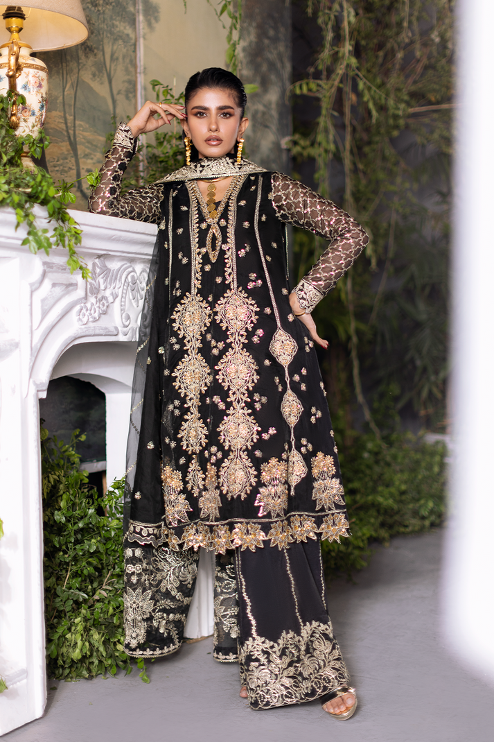 Saad Shaikh | Flurie Vol 3 | Celestia by Saad Shaikh - Designer Dress  - Type : Ladies Clothes - Available at Libayah - 100% Original 