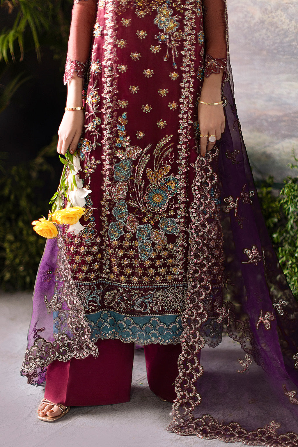 Saad Shaikh | Flurie Vol 3 | Regina by Saad Shaikh - Designer Dress  - Type : Ladies Clothes - Available at Libayah - 100% Original 