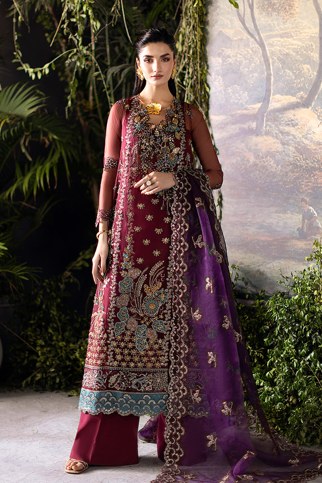 Saad Shaikh | Flurie Vol 3 | Regina by Saad Shaikh - Designer Dress  - Type : Ladies Clothes - Available at Libayah - 100% Original 