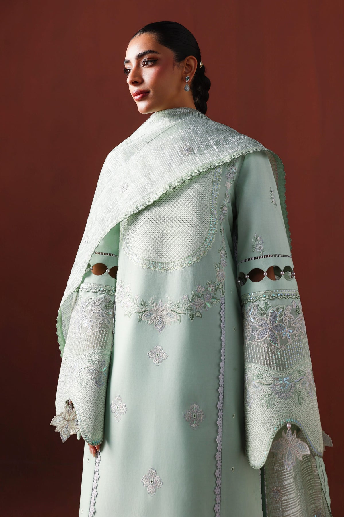 Afrozeh | Basic Pret 26 RTW | NACRE by Afrozeh - Designer Dress  - Type : Ladies Clothes - Available at Libayah - 100% Original 