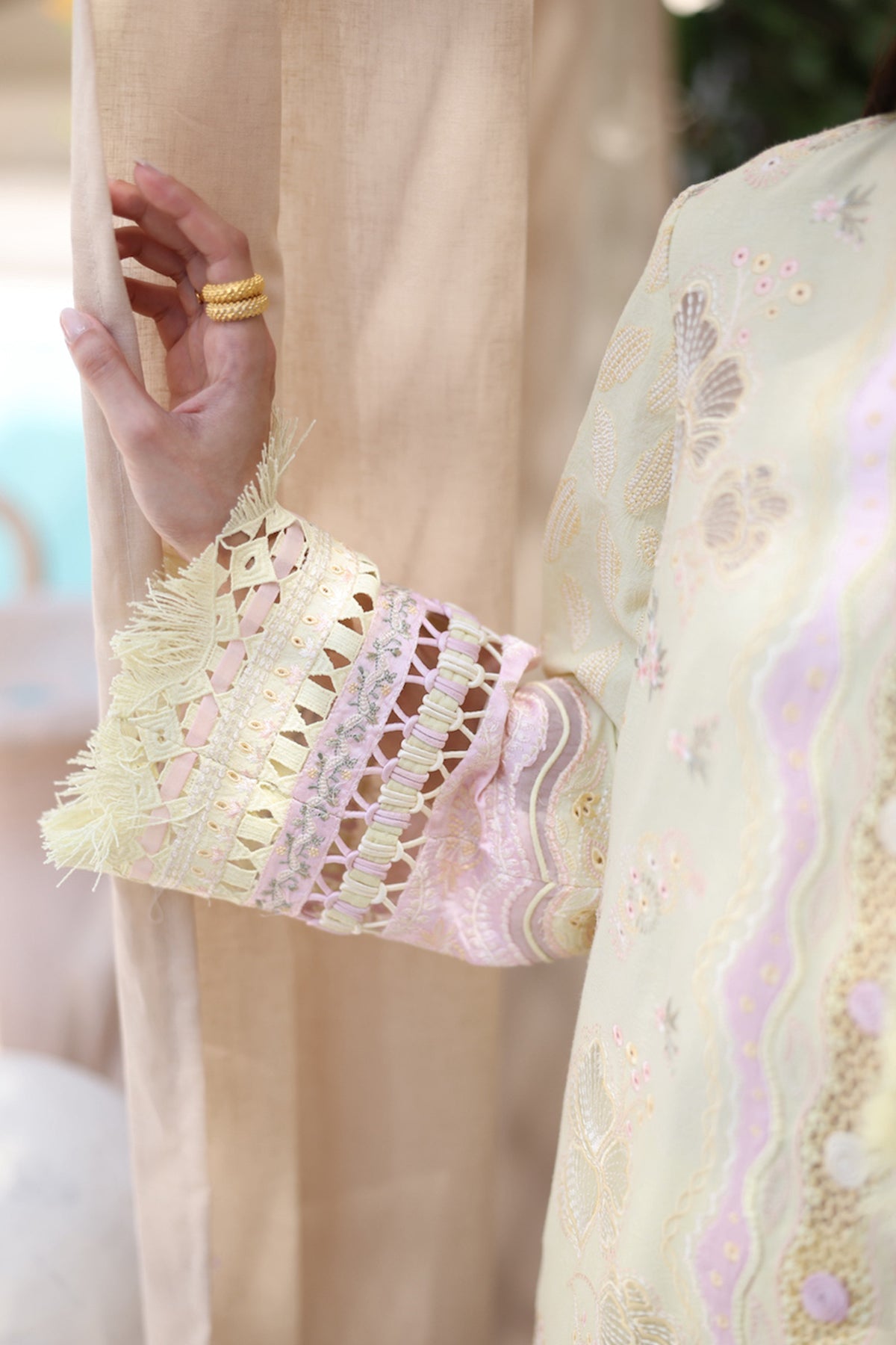 Qalamkar | Casual Pret 26 | PA-02 DAWN by Qalamkar - Designer Dress  - Type : Ladies Clothes - Available at Libayah - 100% Original 
