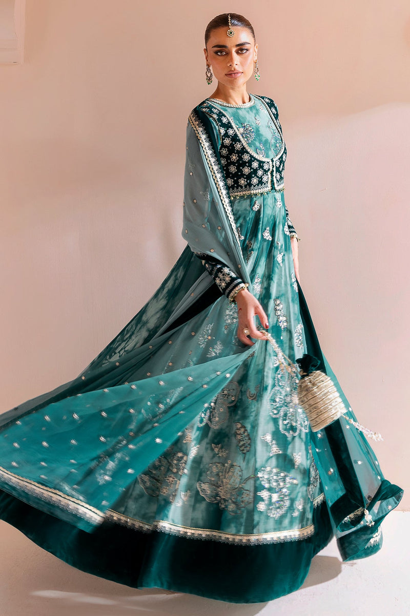 Jazmin | Chandani Velvet Formals 25 | CVF D-06 by Jazmin - Designer Dress  - Type : Ladies Clothes - Available at Libayah - 100% Original 