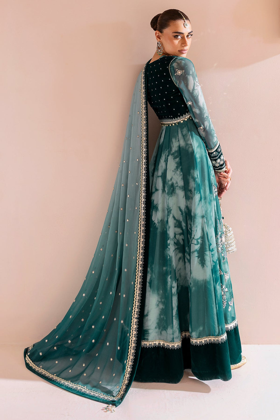 Jazmin | Chandani Velvet Formals 25 | CVF D-06 by Jazmin - Designer Dress  - Type : Ladies Clothes - Available at Libayah - 100% Original 
