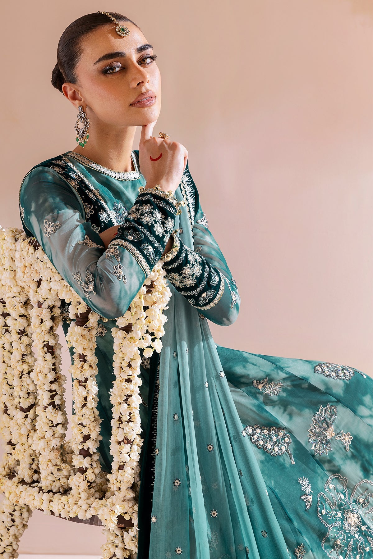 Jazmin | Chandani Velvet Formals 25 | CVF D-06 by Jazmin - Designer Dress  - Type : Ladies Clothes - Available at Libayah - 100% Original 