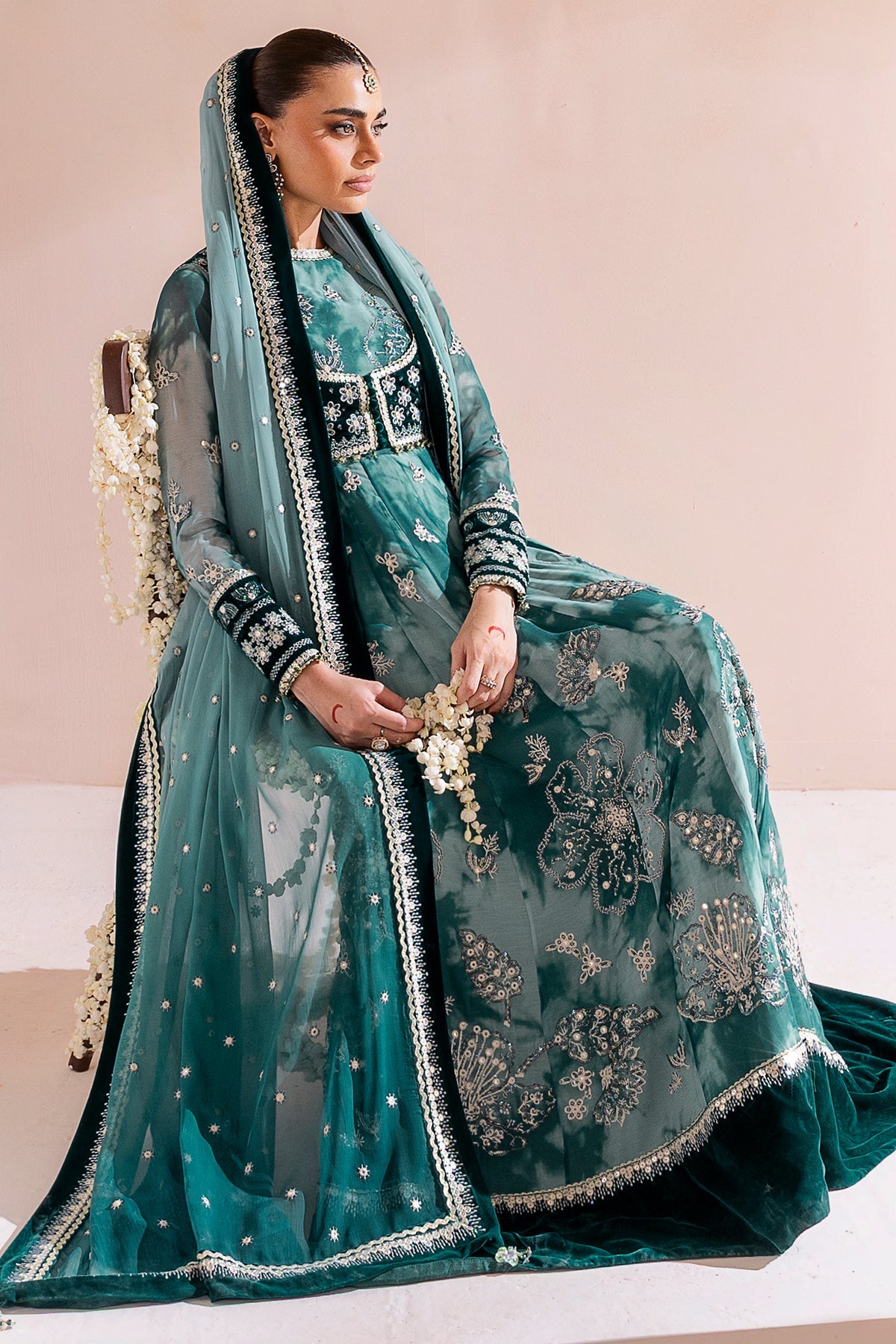 Jazmin | Chandani Velvet Formals 25 | CVF D-06 by Jazmin - Designer Dress  - Type : Ladies Clothes - Available at Libayah - 100% Original 