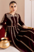 Jazmin | Chandani Velvet Formals 25 | CVF D-12 by Jazmin - Designer Dress  - Type : Ladies Clothes - Available at Libayah - 100% Original 