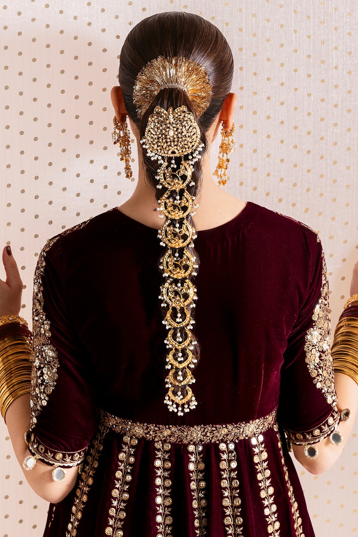 Jazmin | Chandani Velvet Formals 25 | CVF D-12 by Jazmin - Designer Dress  - Type : Ladies Clothes - Available at Libayah - 100% Original 