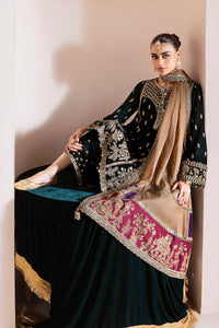 Jazmin | Chandani Velvet Formals 25 | CVF D-01 by Jazmin - Designer Dress  - Type : Ladies Clothes - Available at Libayah - 100% Original 